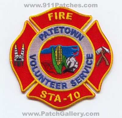 Patetown Volunteer Fire Department Station 10 Patch (North Carolina)
Scan By: PatchGallery.com
Keywords: vol. dept. service sta-10