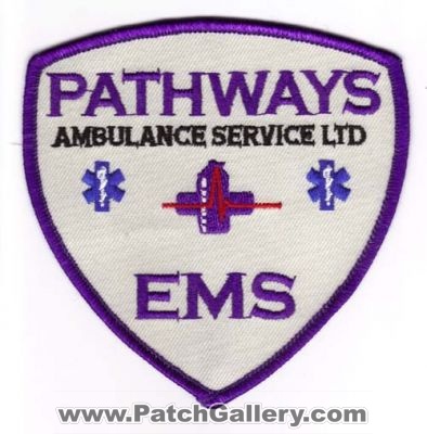Pathways Ambulance Service Ltd EMS
Thanks to Michael J Barnes for this scan.
Keywords: massachusetts