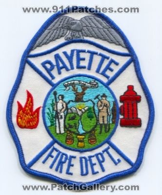 Payette Fire Department (Idaho)
Scan By: PatchGallery.com
Keywords: dept.