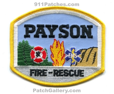 Payson Fire Rescue EMS Department Patch (Arizona)
Scan By: PatchGallery.com
Keywords: dept.