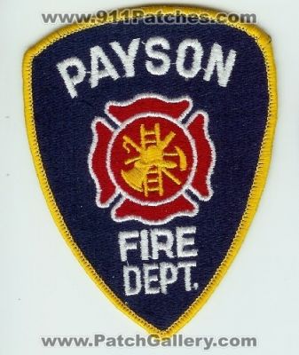 Payson Fire Department (Utah)
Thanks to Mark C Barilovich for this scan.
Keywords: dept.