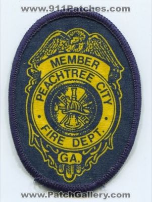 Peachtree City Fire Department Member (Georgia)
Scan By: PatchGallery.com
Keywords: dept. ga.