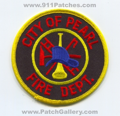 Pearl Fire Department Patch (Mississippi)
Scan By: PatchGallery.com
Keywords: city of dept.