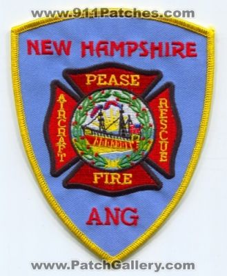 Pease Air National Guard Base ANGB Aircraft Rescue Fire Department (New Hampshire)
Scan By: PatchGallery.com
Keywords: arff dept. airport firefighter firefighting cfr crash usaf military