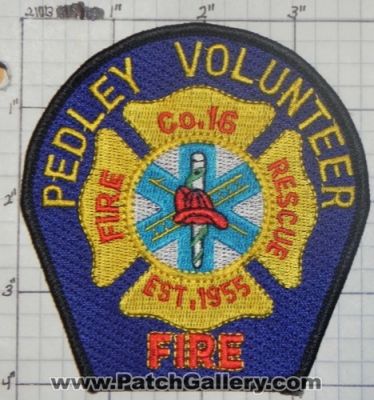 Pedley Volunteer Fire Rescue Department Company 16 (California)
Thanks to swmpside for this picture.
Keywords: dept. co. #16