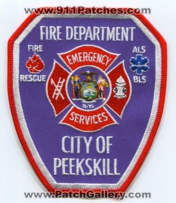Peekskill Fire Rescue Department (New York)
Scan By: PatchGallery.com
Keywords: dept. city of emergency services als bls ems