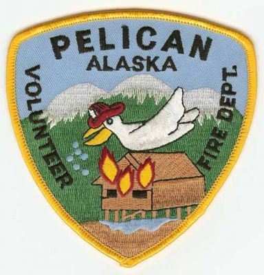 Pelican Volunteer Fire Dept
Thanks to PaulsFirePatches.com for this scan.
Keywords: alaska department