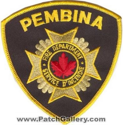 Pembina Fire Department (Canada AB)
Thanks to zwpatch.ca for this scan.
