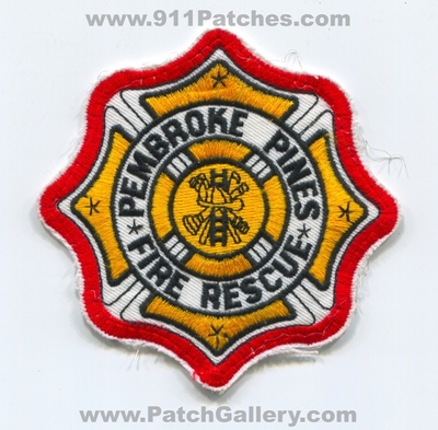 Pembroke Pines Fire Rescue Department Patch (Florida)
Scan By: PatchGallery.com
Keywords: dept.