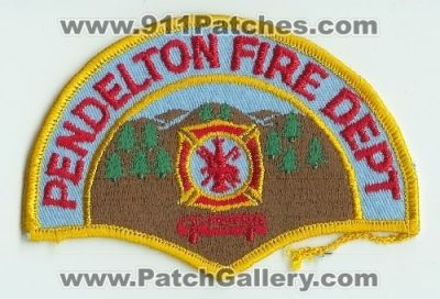 Pendelton Fire Department (Oregon)
Thanks to Mark C Barilovich for this scan.
Keywords: dept.