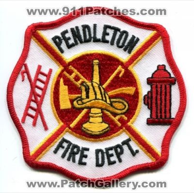 Pendleton Fire Department (UNKNOWN STATE)
Scan By: PatchGallery.com
Keywords: dept.