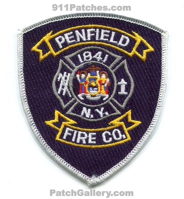 Penfield Fire Company Patch (New York)
Scan By: PatchGallery.com
Keywords: co. department dept. 1841