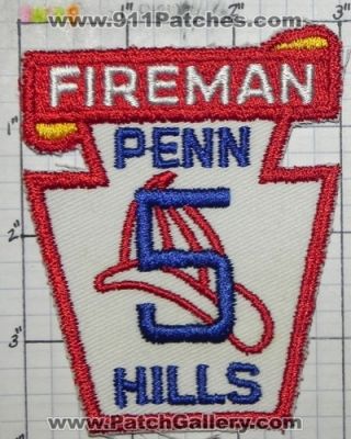 Penn Hills Fire Department 5 Fireman (Pennsylvania)
Thanks to swmpside for this picture.
Keywords: dept.