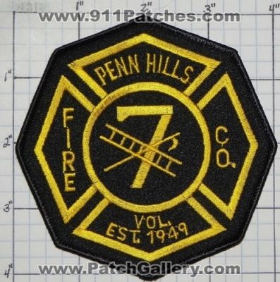 Penn Hills Volunteer Fire Department Company 7 (Pennsylvania)
Thanks to swmpside for this picture.
Keywords: dept. co. vol.