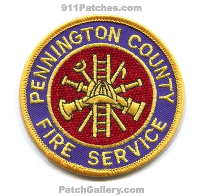 Pennington County Fire Service Patch (South Dakota)
Scan By: PatchGallery.com
Keywords: co. department dept.
