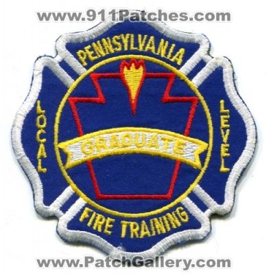 Pennsylvania Local Level Fire Training Graduate (Pennsylvania)
Scan By: PatchGallery.com
Keywords: academy
