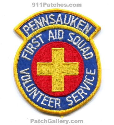 Pensauken First Aid Squad Volunteer Service Patch (New Jersey)
Scan By: PatchGallery.com
Keywords: ems ambulance emt paramedic