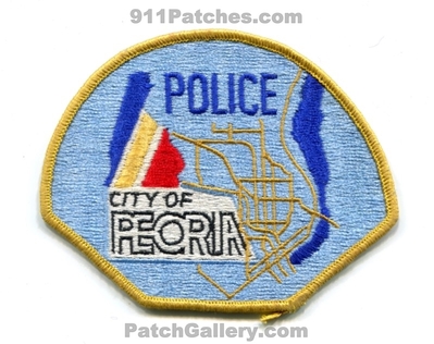 Peoria Police Department Patch (Illinois)
Scan By: PatchGallery.com
Keywords: city of dept.