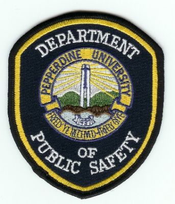 Pepperdine University Department of Public Safety
Thanks to PaulsFirePatches.com for this scan.
Keywords: california fire