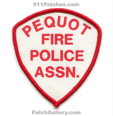Pequot Fire Police Association Patch (Minnesota)
Scan By: PatchGallery.com
Keywords: assoc. assn.