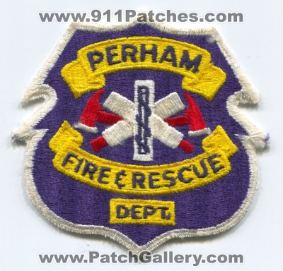 Perham Fire and Rescue Department Patch (Minnesota)
Scan By: PatchGallery.com
Keywords: & dept.