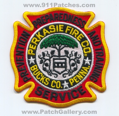 Perkasie Fire Company Bucks County Patch (Pennsylvania)
Scan By: PatchGallery.com
Keywords: co. penna. department dept. preparedness prevention and training service