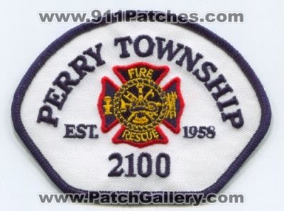 Perry Township Fire Rescue Department 2100 (Ohio)
Scan By: PatchGallery.com
Keywords: twp. dept.