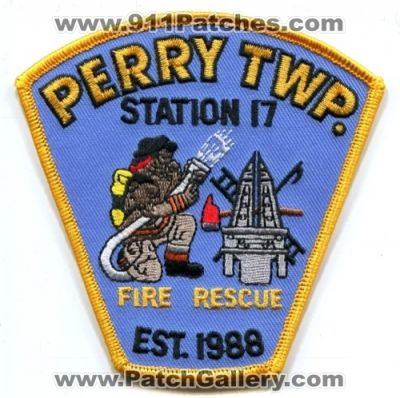 Perry Township Fire Rescue Department Station 17 (Ohio)
Scan By: PatchGallery.com
Keywords: twp. dept.