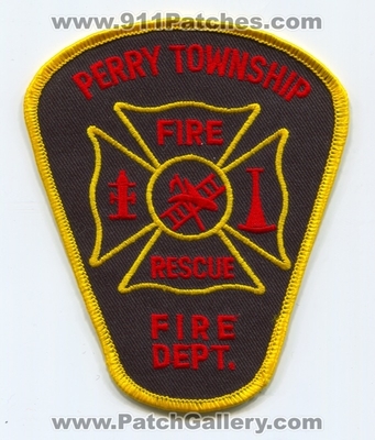 Perry Township Fire Rescue Department Patch (Ohio)
Scan By: PatchGallery.com
Keywords: twp. dept.