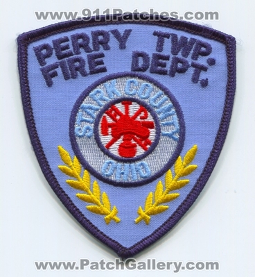 Perry Township Fire Department Stark County Patch (Ohio)
Scan By: PatchGallery.com
Keywords: twp. dept. co.