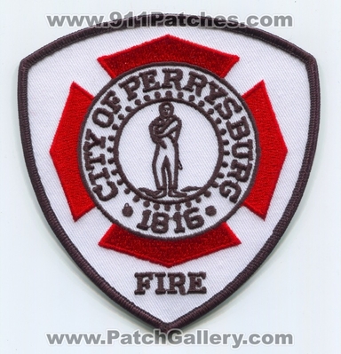 Perrysburg Fire Department Patch (Ohio)
Scan By: PatchGallery.com
Keywords: city of dept. 1816