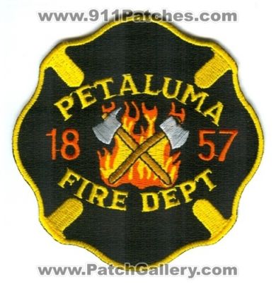 Petaluma Fire Department (California)
Scan By: PatchGallery.com
Keywords: dept.
