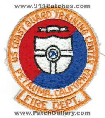 Petaluma US Coast Guard Training Center Fire Department (California)
Thanks to Paul Howard for this scan. 
Keywords: dept. u.s.c.g. uscg