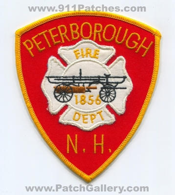 Peterborough Fire Department Patch (New Hampshire)
Scan By: PatchGallery.com
Keywords: dept. n.h. 1856