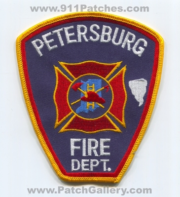 Petersburg Fire Department Patch (Indiana)
Scan By: PatchGallery.com
Keywords: dept.