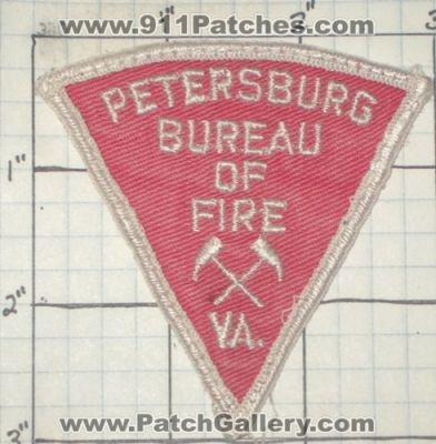 Petersburg Bureau of Fire (Virginia)
Thanks to swmpside for this picture.
Keywords: va.