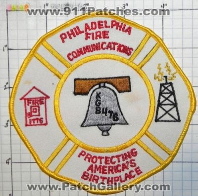 Philadelphia Fire Department Communications (Pennsylvania)
Thanks to swmpside for this picture.
Keywords: dept. kgb476 1776