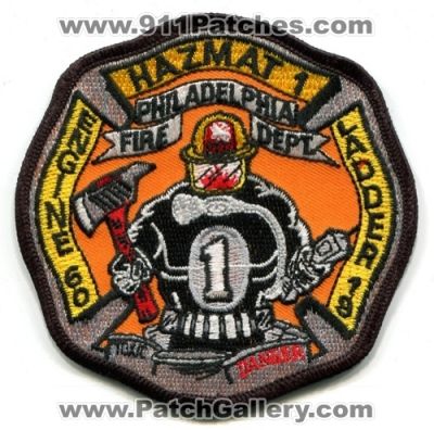 Philadelphia Fire Department Engine 60 Ladder 19 HazMat 1 (Pennsylvania)
Scan By: PatchGallery.com
Keywords: dept. pfd company station