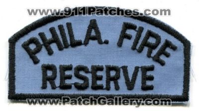 Philadelphia Fire Department Reserve (Pennsylvania)
Scan By: PatchGallery.com
Keywords: dept. phila.