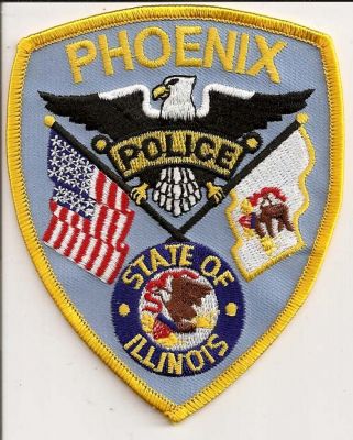 Phoenix Police
Thanks to EmblemAndPatchSales.com for this scan.
Keywords: illinois