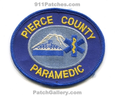 Pierce County Paramedic EMS Patch (Washington)
Scan By: PatchGallery.com
Keywords: co. ambulance