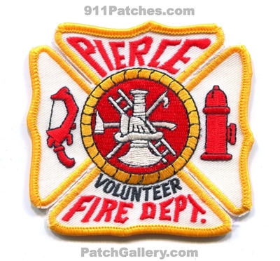 Pierce Volunteer Fire Department Patch (Nebraska)
Scan By: PatchGallery.com
Keywords: vol. dept.