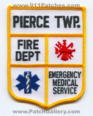 Pierce Township Fire Department Patch (Ohio)
Scan By: PatchGallery.com
Keywords: twp. dept. emergency medical services ems