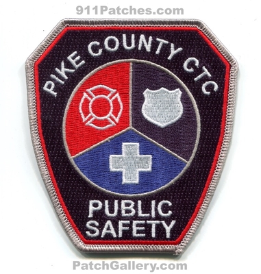 Pike County Career Technology Center Fire Police EMS Public Safety Patch (Ohio)
Scan By: PatchGallery.com
[b]Patch Made By: 911Patches.com[/b]
Keywords: co. ctc c.t.c. department dept. of dps d.p.s.
