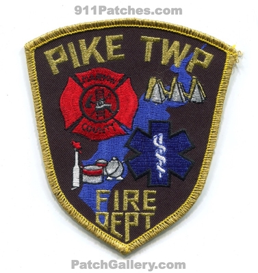 Pike Township Fire Department Patch (Indiana)
Scan By: PatchGallery.com
Keywords: twp. dept. marion county