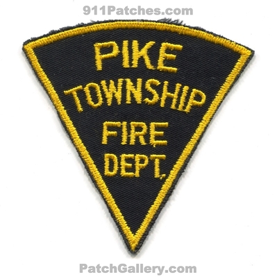 Pike Township Fire Department Patch (Indiana)
Scan By: PatchGallery.com
Keywords: twp. dept.