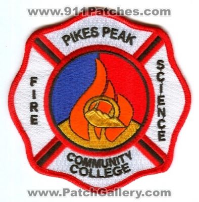 Pikes Peak Community College Fire Science Program Patch (Colorado)
[b]Scan From: Our Collection[/b]
