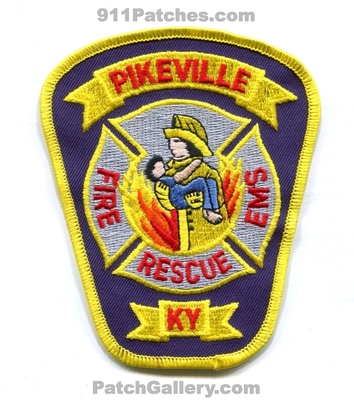 Pikeville Fire Rescue Department Patch (Kentucky)
Scan By: PatchGallery.com
Keywords: ems