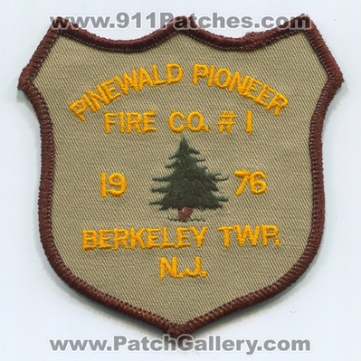 Pinewald Pioneer Fire Company Number 1 Patch (New Jersey)
Scan By: PatchGallery.com
Keywords: co. no. #1 department dept.