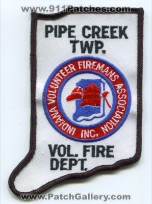 Pipe Creek Township Volunteer Fire Department (Indiana)
Scan By: PatchGallery.com
Keywords: twp. vol. dept. volunteer firemans association inc.
